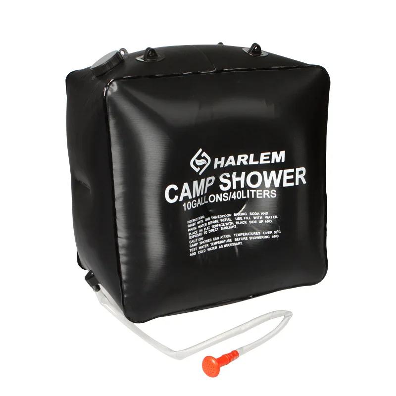 foldable water bag Camping Solar shower Bag Outdoor bathing Sun Compact Hot water shower bag Scrub pool accessories