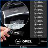 2/5/10Pcs Car Interior Random Stickers Car Steering Wheel Emblem Styling For Astra C G H Insignia J K Zafira B Corsa Vectra C Corsa C