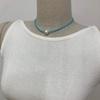 C S In The Room Pearl turquoiSe neCklaCe One Color
