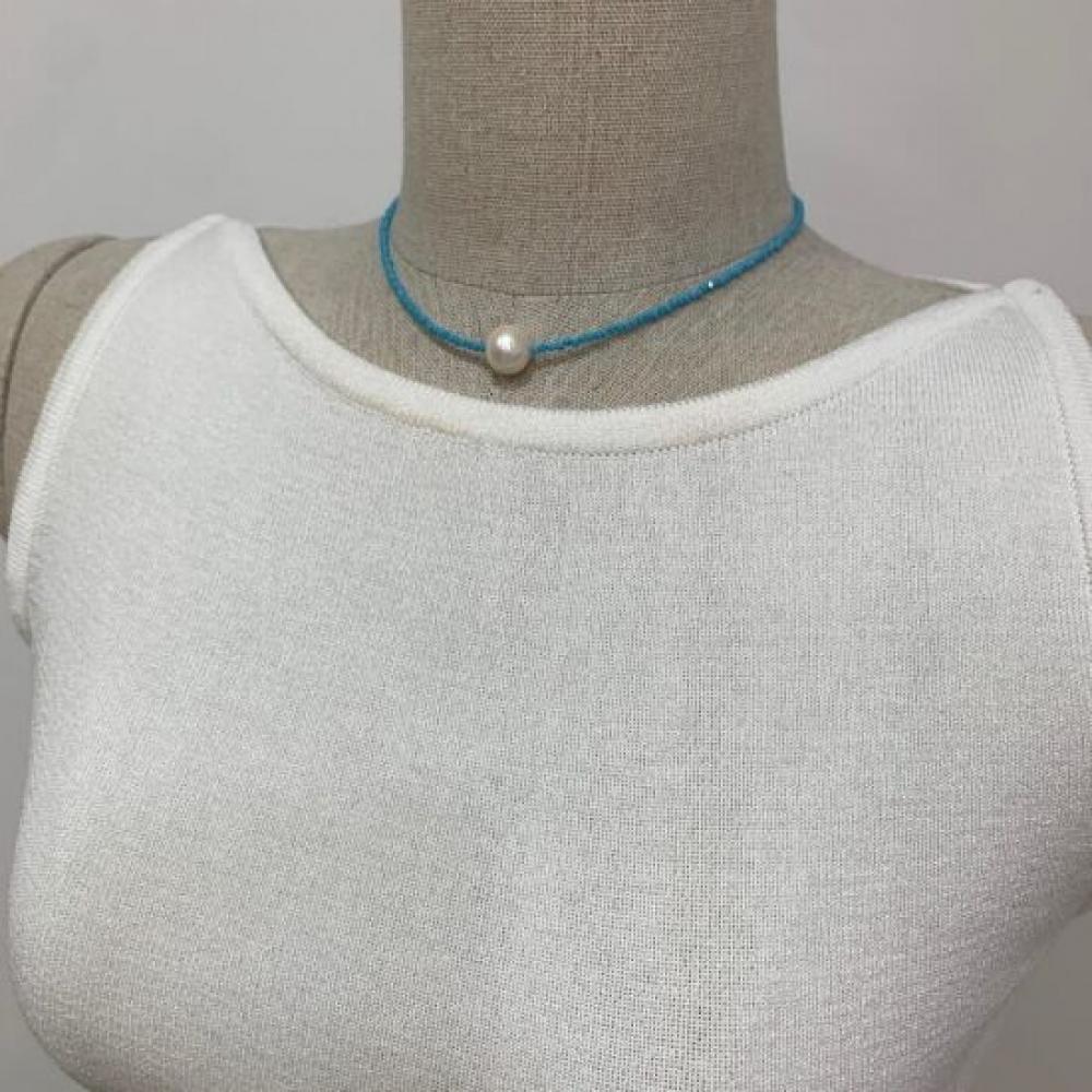 C S In The Room Pearl turquoiSe neCklaCe One Color