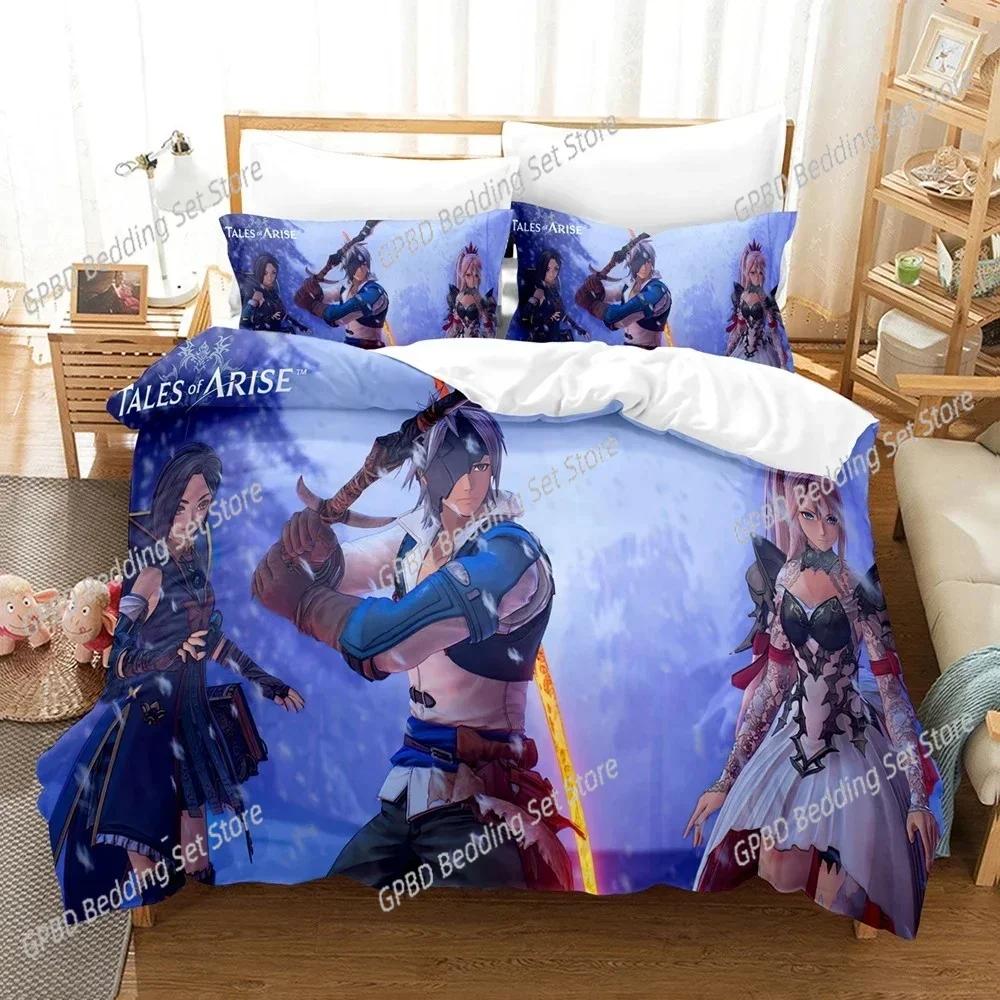 3D-Druck Heißes Spiel Tales Of Arise Bettwäsche-Set Einzelbett Twin Doppelbett Queen King Cal King Größe Bettwäsche-Set