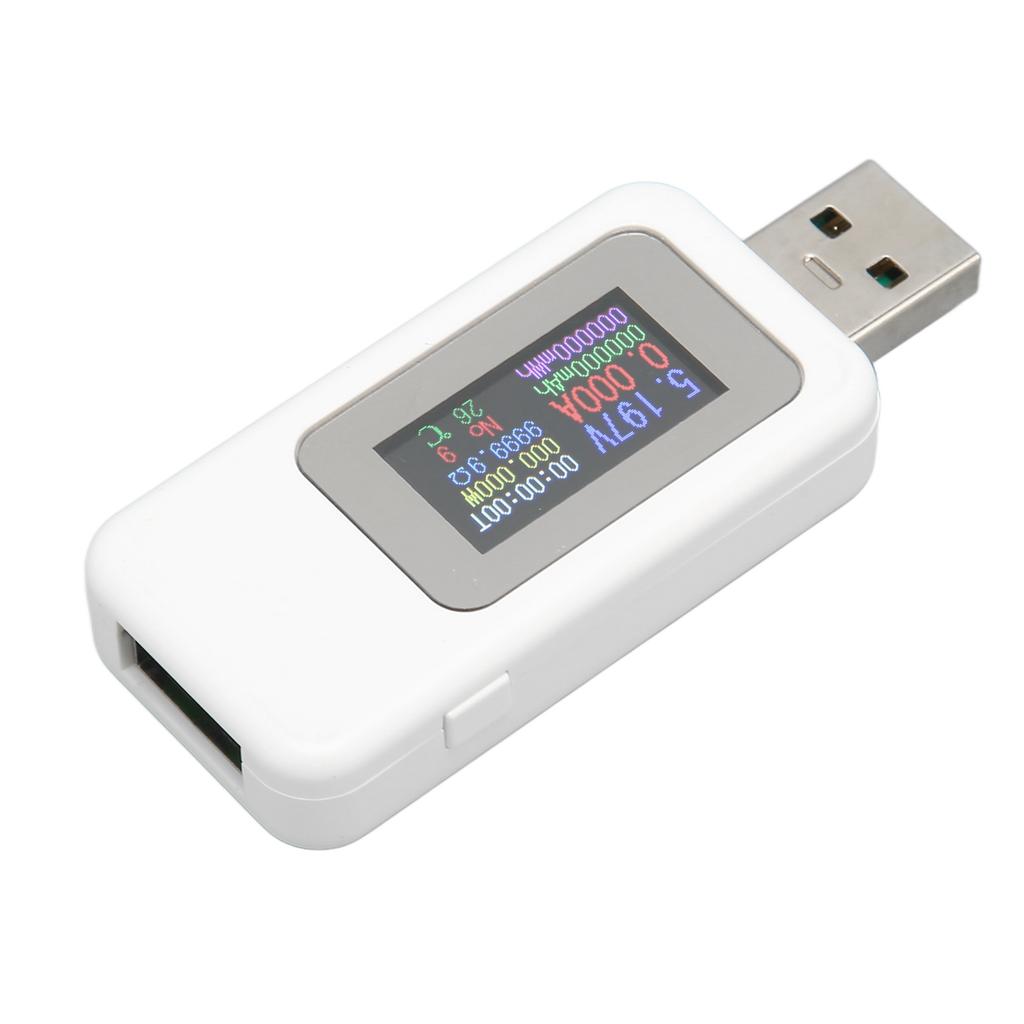 USB Tester 0‑6.5A Current 4‑30V Voltage Color Display USB Tester Multimeter for Mobile Phone