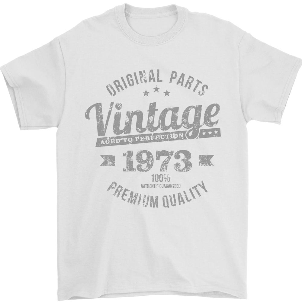 Vintage Year 53rd Birthday 1973 Unisexs TShirt 100 Cotton S
