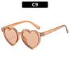 Fashion Heart Shaped Children Sunglasses Classic Cute Summer Sunglasses Girls Boys Sun Glasses UV400 Eyewear Baby Shade Glasses