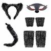 Wolf Costume Accessory Set Soft Comfortable for Cosplayers