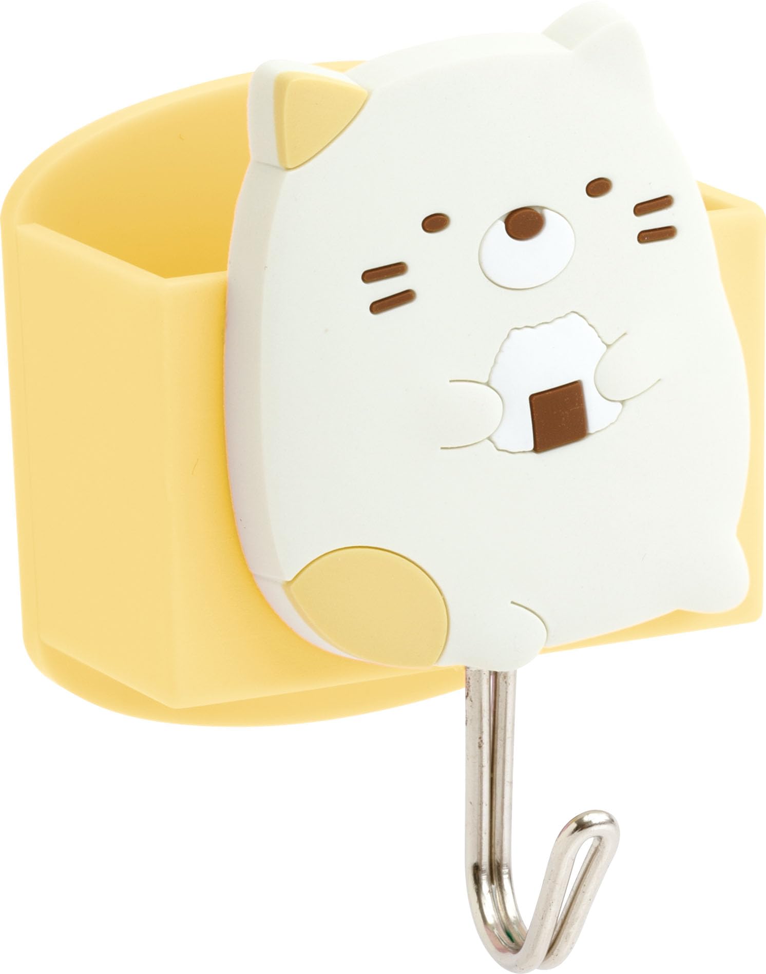 Магнитный крючок Сумиккогураси Кошка с футляром FT76103 San-X