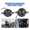 Cooling System Oil Cooler Fan Parts Water Cooler High Performance Motorcycle Cooling Fan  Quad