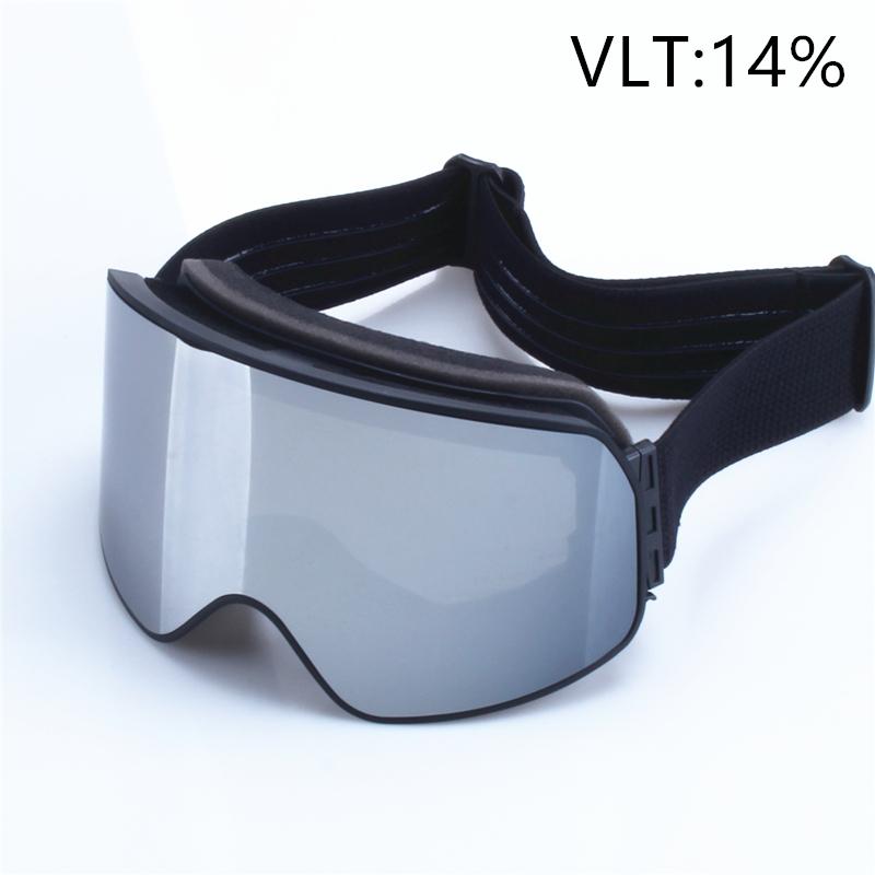 Gafas de esquí grandes para snowboard, para mujer y hombre, gafas de esquí, protección contra la nieve UV 400, gafas para adultos, doble antivaho cilíndricas