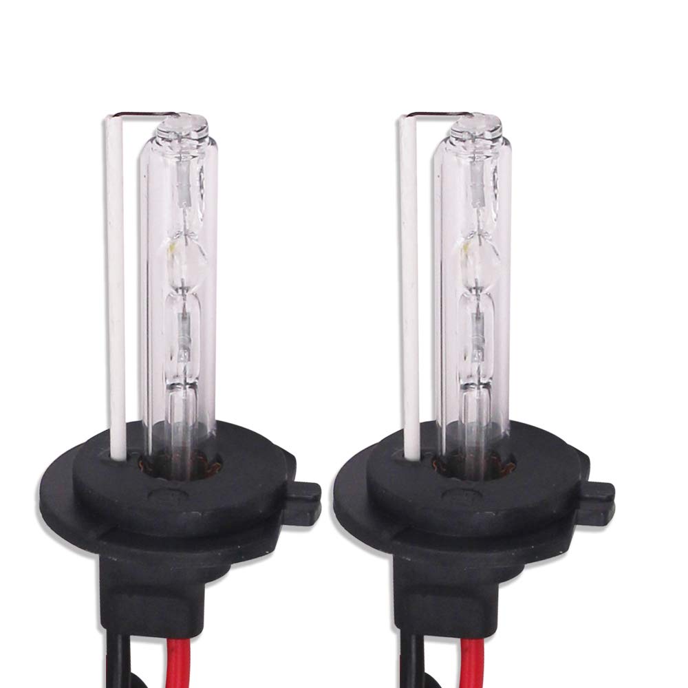 Eseastar H7 HID Kit Car Headlight 35W Bulb Explosive 6000K White Genuine Replacement Thin Ballast Instant Activation Waterproof