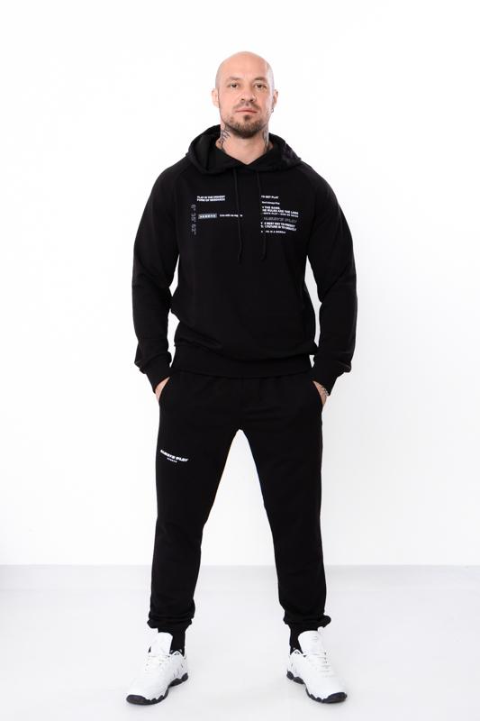 Tuta da ginnastica (uomini) – Morbido Double Knit, Polsini Elasticizzati & Elegante, Durevole, Tutte le Stagioni, 8165-057-33-1 HC