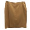 Hermes Made In France Midi Length Wrap Skirt 40 Brown Women Used