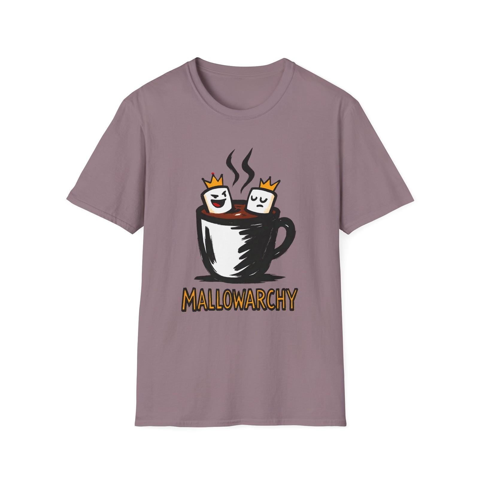 Unisex Softstyle T-Shirt Mens Womens Tees Top Marshmallow Cocoa Funny Royal Dessert Christmas S
