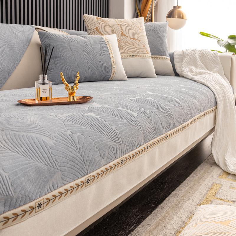 Chenier Sofa Cushion Four Seasons Universal Light Luxury Simple Modern Seat Cushion Princess Sofa Cover Cover Cloth Set