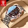 8208 Men Watch Sport Quartz Watch Top Brand Luxury Steel Waterproof Luminous Date Man Fashion Korean Version Wristwatch