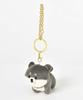[Accent] Fluffy Friends Shiba Inu Key Charm, Keychain, Bag Charm (Black Shiba)
