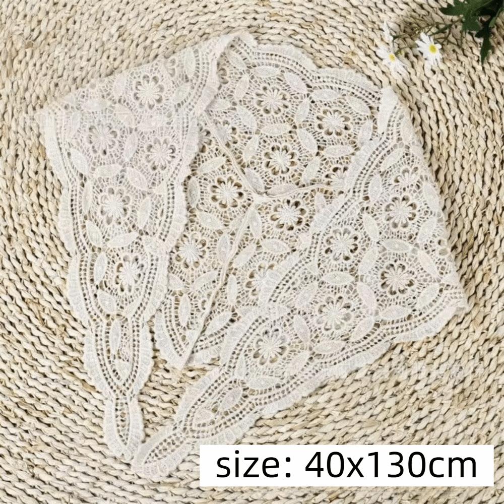 Hollow Out Hair Scarf Beige Waist Belt Scarf Fashion Knitted Headscarf Women