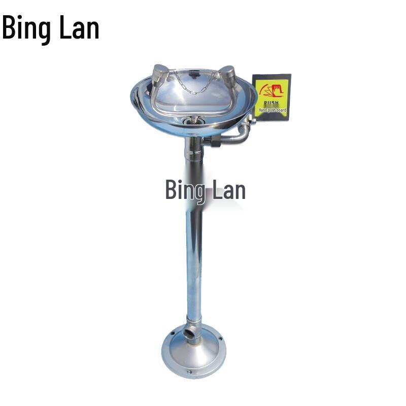 304 Stainless Steel Industrial Emergency Shower & Eyewash Station