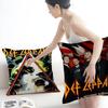 Classic Band D-Def L-Leppard Personalized Picture Text Home Decorative Pillows Household Gifts 45X45Cm