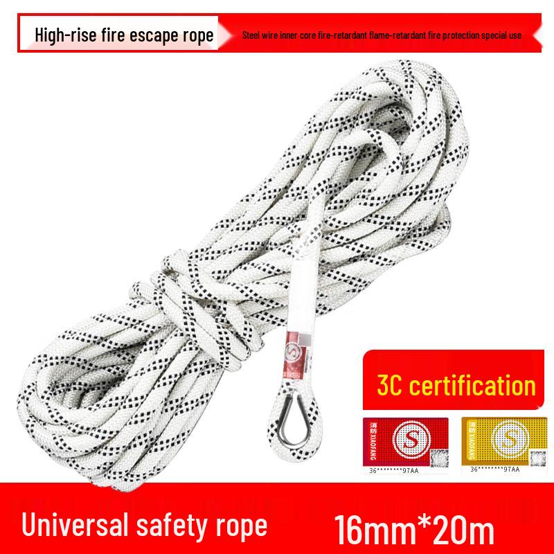 Brangdy 3C Certified Lightweight Fire Safety Escape Rope 1