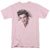 Elvis Presley The Stare T Shirt Mens Licensed The King Tee Light Pink