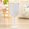 Stainless Steel High Stem 10oz Double Wall Champagne and Cocktail Glass