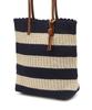 Hazzys Women Acc Navy Striped Knitting Shoulder Bag Hiba6E966N2