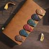 Magnetic Leather Bookmark, 1 Pc Colorful Leather Magnet Book Marks Page Markers Retro Magnet Bookmark Clips Reading Supplies Gift for Reading