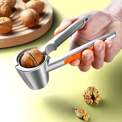 Multifunctional Alloy Nut Opener for Walnuts, Chestnuts, Hazelnuts, and Pine Nuts