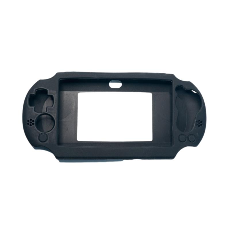 

Soft Silicone Skin Case Dustproof Game consoles Protections Full Body Silicone Storage Case Upgrades Case for PSV2000 чёрный