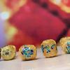 5Pcs, Vintage Cloisonné Lotus Pattern Barrel Beads, Golden/Silvery Plated DIY Jewelry Spacer Findings for Bracelet & Necklace Making 15×13mm