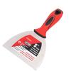 5in Putty Cutter Non Slip Handle Mirror Polished Stainless Steel Paint Scraper for Drywall Repairing and Clearing