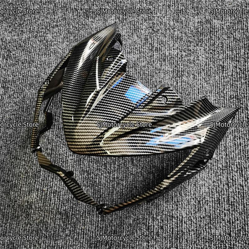 Carbon Fiber Coating Injection Body Upper Nose Fairing Headlight Holder Cover Fit For Kawasaki Z800 Z 800 2013 2014 2015-2017