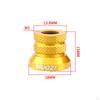 2 Pieces Bicycle Hub Nut Bike Axle Nuts Non Slip Spare Part Quick Release Lever