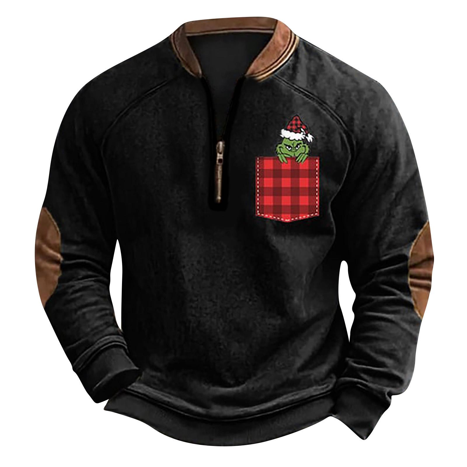 

Мужская повседневная толстовка в стиле ретро с градиентным принтом XL чёрный