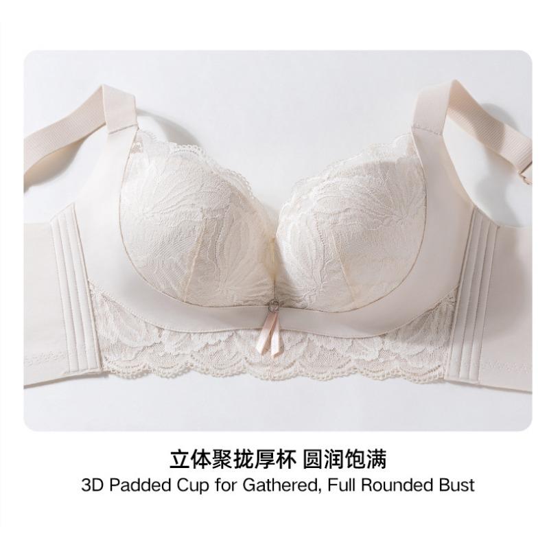 Women Lace Push Up Underwire Bra Soft Support