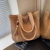 2025 Women's Straw Beach Handbag with Tassels - Woven Summer Tote