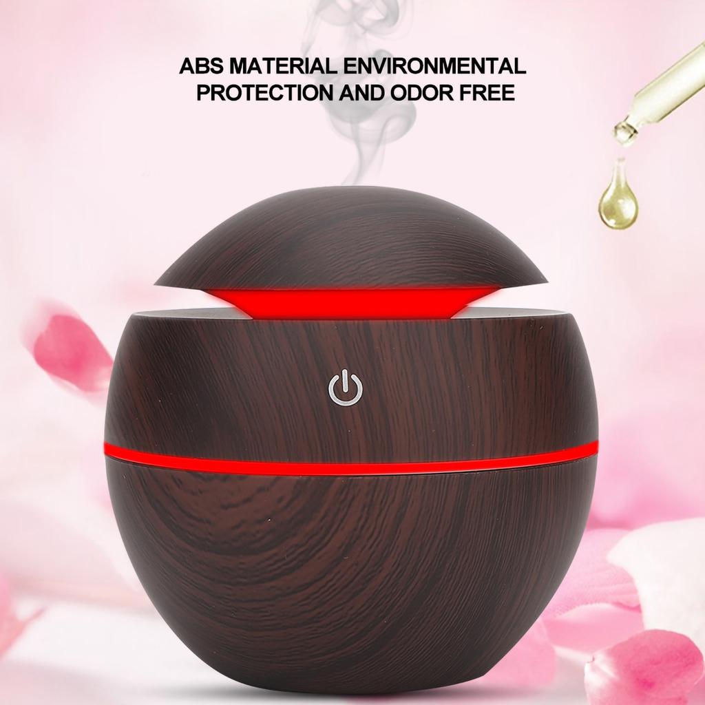 Round Ball Shape USB Plug In Aroma Diffuser Humidifier Air Purifier