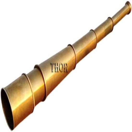 Messing-Spionageglas-Teleskop 45,72 cm Collectibles Victoria