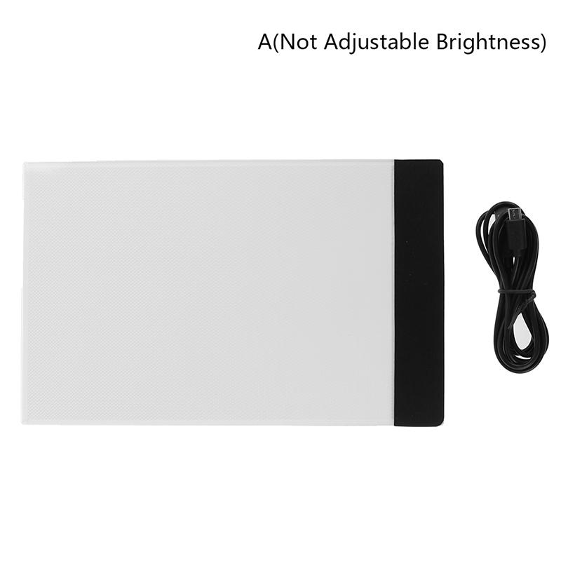 A5 Led Art Stencil Board Light Box Usb Tracing Drawing Table Adjustable Pad