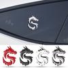 3D three-dimensional Longteng car label decorative sticker Xuanyinglong car decoration metal side label tail label car sticker