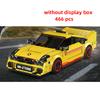 City Speed  Technical Moc Car Sports Car Racing Building Blocks Brick Vehicle Educational Construction Toys