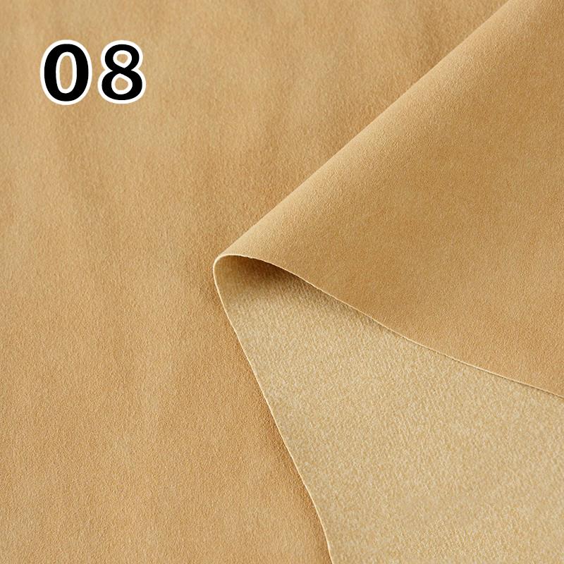 50x140cm Super-fine Nanofiber Leather Fabric Outerwear Vests Skirts Handmade Material Breathable Tear-resistant for DIY Sewing