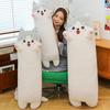 Husky Long Throw Pillow Leg Doll Cute Sleeping Puppy Dog Doll Plush Toy Doll