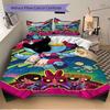 3pcs Powerpuff Girls Adventure Bedding Set, Includes One Quilt Cover and Two Pillowcases, Bedroom and Guest Room Decoration. T72301122