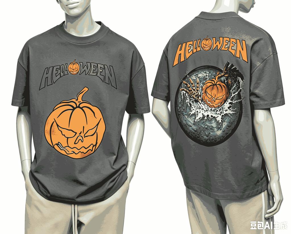 Helloween Per Regalo Fan T-shirt Unisex Unisex Harajuku Oversize Unisex Manica Corta Streetwear Alta Qualità Coppie Comoda Morbida
