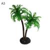 Plastic Simulation Water Plants Small Coconut Tree Fish Tank Aquariums Landscape