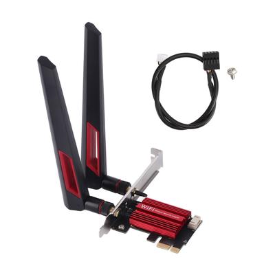Karta sieciowa PCIE WiFi 7260AC Pro 1200 Mb/s 2,4 GHz 5 GHz Dual Band BT4.0 PCIE z 2 10 dBi