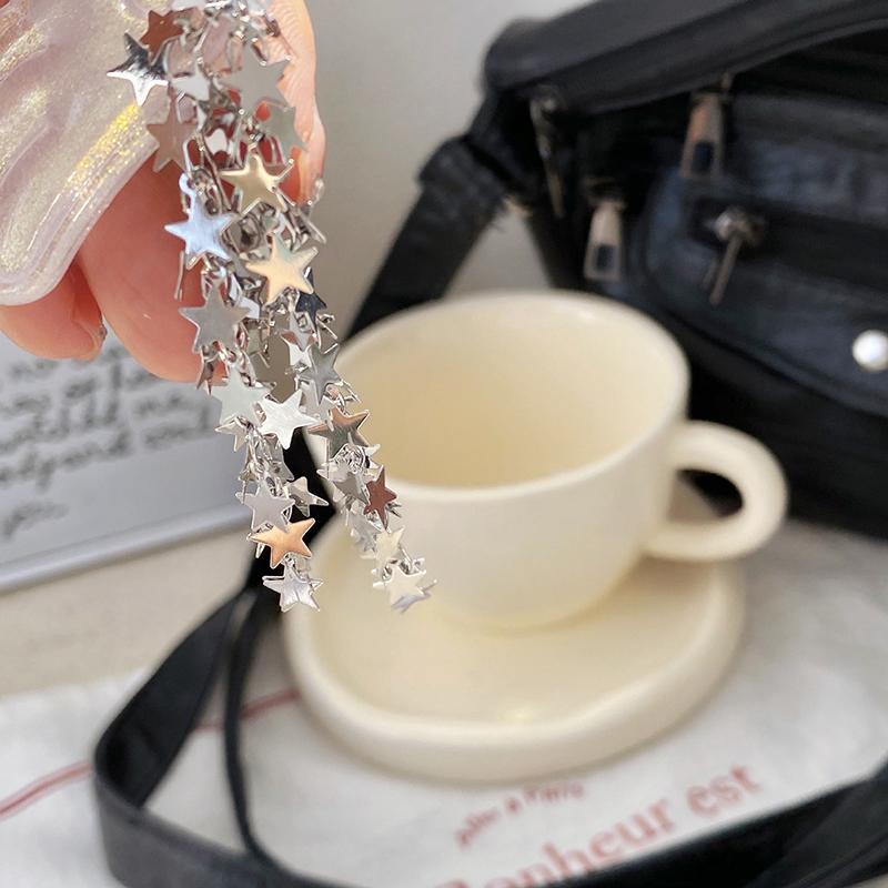 1 Stück Niedliche Engelsflügel Sternkette Handy-Anhänger Schlüsselanhänger Y2K Rucksackanhänger Taschen-Hängeornament Mädchengeschenk