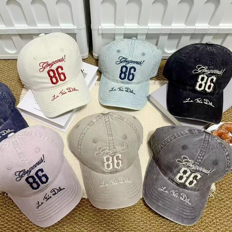 Streetwear Baseball Cap With Embroidered Letters For Casual Summer Outdoor Activities