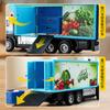 1:50 Cold Chain Delivery Reefer Truck Alloy Metal Diecast Model Car Home Decoration & Collectibles Hobby Display Ornaments Gift